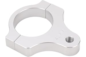 FABATER Forcella Ammortizzatore di Sterzo, Telaio Forcella Moto in Alluminio, Fissaggio Piede Staffa Morsetto di Montaggio Universale, Staffe Stabilizzatore Parti Hardware (41 MM)