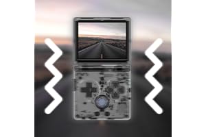 ARVALOLET Console de Jeu Portable rétro pour Console de Jeu Portable Abernic RG35XXSP Écran IPS 3,5 Pouces Lecteur 64G Prise en Charge du Streaming WiFi Compatible Bluetooth Prise en Charge