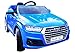 Produktbild Elektro Kinderauto Elektrisch Ride On Kinderfahrzeug Elektroauto Fernbedienung - AUDI Q7 - Blau Metallisch