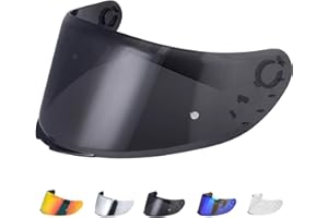 JQF Gear Visera Casco Moto para MT V-14 Targo/Targo Pro/Blade 2,Visera de Lente de Casco,Viseras para Cascos de Moto,Visera de Lente para Casco Protección contra Viento (Negro)