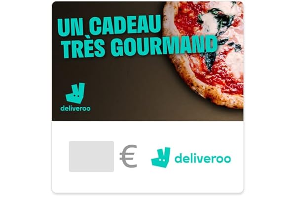Carte cadeau Deliveroo - pour la France - par email
