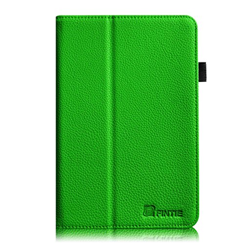 Fintie Medion Lifetab E7332 / E7331 / E7311 / E7322 / E7312 / E7315 / E7316 / E7231 Hülle Case – Folio Kunstleder Schutzhülle Tasche Cover Etui mit Ständerfunktion und Stylus-Halterung für MEDION LIFETAB E7332 / E7331 / E7311 / E7322 / E7312 / E7315 / E7316 / E7231 (7 Zoll) Tablet-PC, Grün - 2