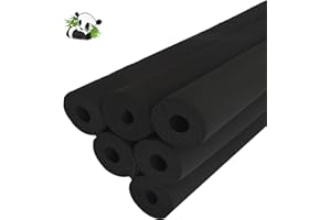 MOBYAT Cotone Manicotto Per Tubo Dell'acqua Isolante per Tubature Antigelo Tubi Coibentati in Schiuma 32mm 43mm 50mm 63mm 76mm 90mm per isolamento tubo copertura avvolgente utensili(T20mm X ID63mm X L1.8M)