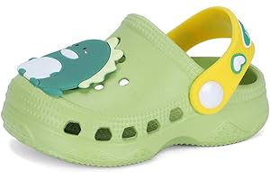 LACOFIA Zoccoli e Sabot da Giardino per Bambini Sandali da Spiaggia/Piscina Antiscivolo Pantofole Estive per Ragazzi