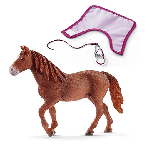 Preisvergleich Produktbild Schleich 13870 Morgan Horse Stute + 42365 Decke + Halfter