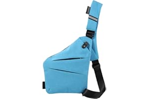 Ovecat Unisex Anti Theft Sash Sling Crossbody Bag