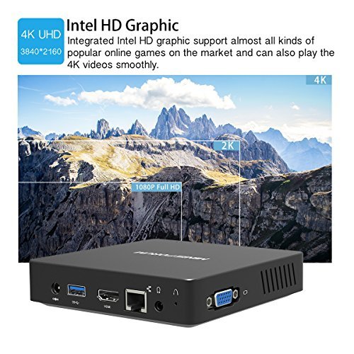 Z83-F Fanless Windows 10 Pro Mini PC Procesador Intel Atom x5-Z8350 cach de 2M hasta 1 92GHz 4K 4GB 64GB 1000Mbps LAN 2 4 5 8 WiFi de Banda Dual BT 4 0 Pantalla Dual con Puertos HDMI VGA reviews Z83-F Fanless Windows 10 Pro Mini PC Procesador Intel Atom x5-Z8350 cach de 2M hasta 1 92GHz 4K 4GB 64GB 1000Mbps LAN 2 4 5 8 WiFi de Banda Dual BT 4 0 Pantalla Dual con Puertos HDMI VGA