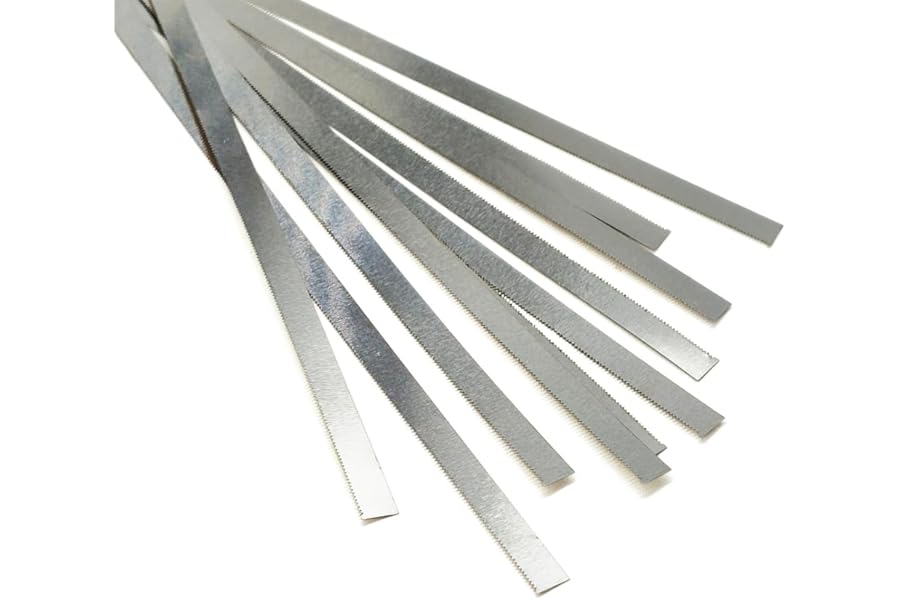 Dental Metal Polishing Stick Polishing Cutting Strips with Serration Whole Strip Serrated Edge Teeth Whitening Materials 4mm (10 pcs single edge saw tooth)