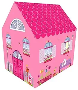FORIOX Doll House Jumbo Size Extremely Light Weight , Water and Fire Proof Kids Play Tent House for 10 Year Old Girls and Boy (Happy Birthday Tent) (Doll HOUSE1)