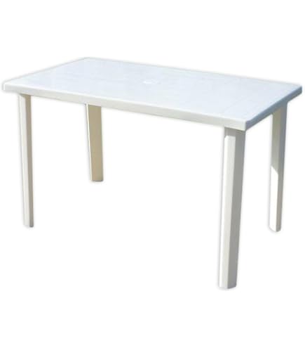 TAVOLO DA GIARDINO 80x80 Cm In Alluminio San Vincenzo Bianco EUR 312,90