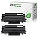 Produktbild Kineco 2 Toner kompatibel zu Philips PFA822 für Philips LFF-6020 LFF-6050 LFF-6080 Laser MFD-6020W MFD-6050W MFD-6080-253109266 - Schwarz je 5.500 Seiten