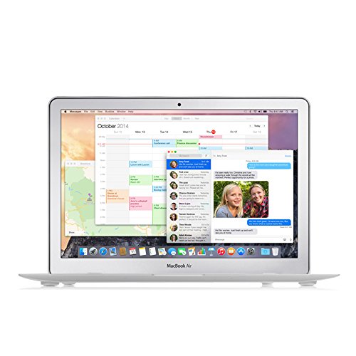 JAMMYLIZARD | Shell Cover für [ MacBook Air 13.3″ A1369 / A1466 ] Zweiteilige Gummierte Hülle, KLAR / MILCHIG Matt - 3