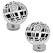 Produktbild Star Wars Herren Einbauleuchte matt Death Star Manschettenknöpfe (sw-ds-sl)