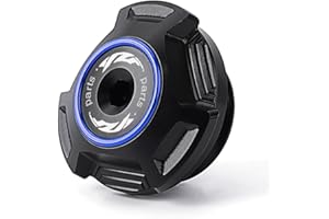 LLIDFONK Per YAMAHA YZF R1 R3 R6 R7 R25 R125 YZF-R1 YZF-R3 YZF-R6 YZF-R7 accessori in alluminio per moto bocchettone di riempimento olio protezione M (27 x 3,0) coperchio di riempimento dell'olio (blu