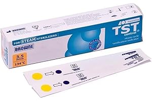 GENERIC Browne TST Autoclave Strips, Pack 100
