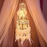 Dream Catcher - Nightmare passieren durch die Löcher und aus dem Fenster. Schlafen Sie ruhig zu wissen, dass unser Traumfänger nur die besten Träume fließen lässt, die schlechten fangen und sicherstellen, dass Sie nie wieder einen Albtraum haben.