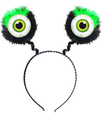 Produktbild von CONGARTENO 2 Stück Alien Stirnband Und Brille Grünes Space Headwear