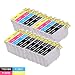 Produktbild DOREE 20 Compatible Printer Cartridges for EPSON T1291-T1294 EPSON STYLUS OFFICE BX 305 F / BX 320 FW / BX 525 WD / BX 625 FWD EPSON STYLUS SX 420 W / SX 525 WD / SX 620 FW