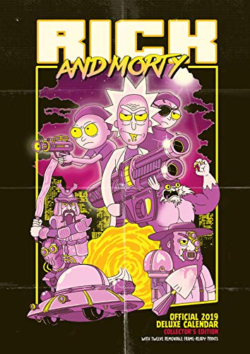 Download Rick & Morty Deluxe Official 2019 Calendar - A3 Format with Presentation Envelope Download Rick & Morty Deluxe Official 2019 Calendar - A3 Format with Presentation Envelope