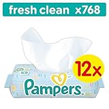 Pampers Baby wipes Fresh Clean 2-month pack (12x64 units)