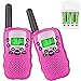 Produktbild Sigdio Walkie Talkie für Kinder PMR446 Funkgeräte mit Akkus und Ladegerät Handfunkgeräte Walki Talki Taschenlampe VOX 8 Kanäle 0,5W (pink)