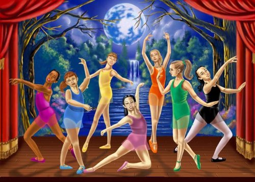 Preisvergleich Produktbild Puzzle 200 Teile Ballett Schönheiten (RV) 12617 von Ravensburger