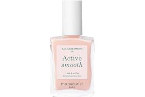 Manucurist Active Smooth 00 Nail Concealer Polish & Care - 2 w 1 Nude Nail Polish: Wzmocnienie i wzrost paznokci - Korektor do paznokci - Wypełniacz do paznokci - Naturalny lakier do paznokci