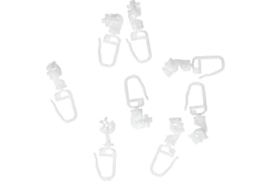 ‎GARDINIA Gardinia suwaki obrotowe do kanału bieżnego 4 mm, białe, dotyczy, 20