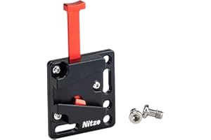 Nitze Mini V Mount Adapter Placa de batería de Montaje en V Universal - N21C