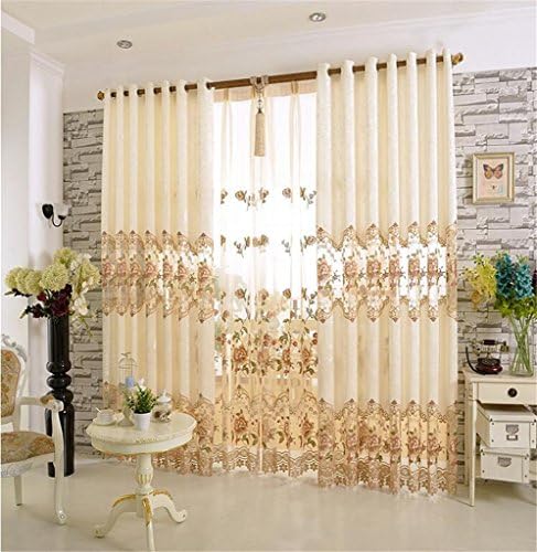 Tulle curtains for living Room sheer curtains for Luxury Window Curtains bedroom can custom wedding decoration,W2.0 * H2.7m,Curtain , cloth