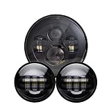 Instalación sencilla Plug & Play. Conector OE de Harley conectado a los faros y luces auxiliares. Instalación sencilla Plug & Play (excepto Harley Davidson Touring a partir de 2014 y modelos Trike, que necesitan un adaptador, Canbus LED y adaptador  H4/H13).