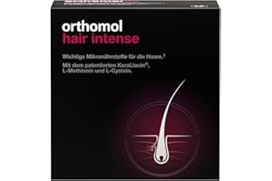 Orthomol Hair Intense - Mikronährstoffe für schönes Haar - mit Biotin, Kupfer und Zink, 90 pzas Porciones diarias