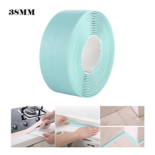 Buy Paintable Caulk Strip, 11Ft/3.35M PE Caulk Strip Green Caulking