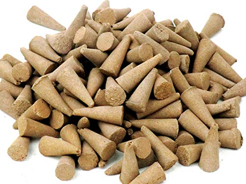 RAZZMATAZZ - 100 conos de incienso de Canela & Naranja fabricado en Reino Unido, Great British Value, No tiene colores tóxicos