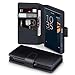 Produktbild Sony Xperia X Compact Case, Terrapin [ECHT LEDER] Brieftasche Case Hülle mit Kartenfächer und Bargeld für Sony Xperia X Compact Hülle Schwarz