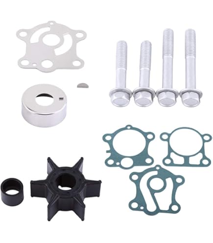 Girante Pompa Acqua Per Motori Fuoribordo 40/50/60HP - Sostituto 6h3-44352-00 - Foto 8