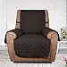 Produktbild HDM Soft-Touch einzeln Sitzer 1-Sitzer 177x56 cm Sofaüberwurf Sesselschoner Sofaschoner Sesselschutz Kindersofa Decke aus 100% PP Baumwolle in Kaffeebraun