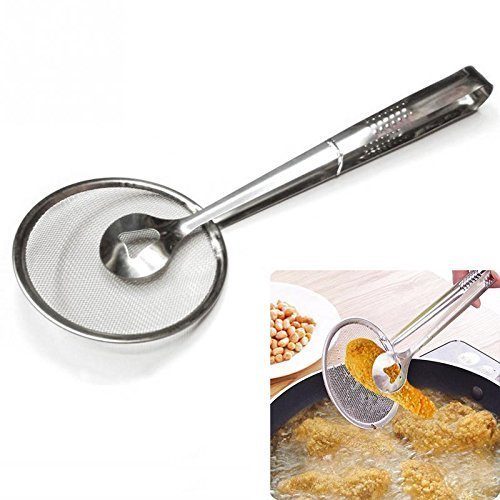 Siddhi CollectionSiddhi Collection Filter Net Spoons Clip Oil Residue Strainer Fried Chicken Tong Colander