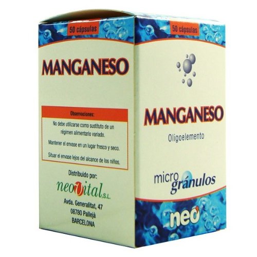 Preisvergleich Produktbild NEO - MANGANESE MICROGRANULOS 50 CAP