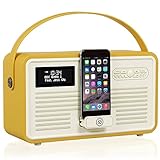 BLUETOOTH-STREAMING - Dank der unkomplizierten Bluetooth-Pairing-Funktion können Sie einfach und kabellos Musik, Podcasts oder Hörbücher von Ihrem Smartphone, Tablet oder anderen Smart-Geräten hören.
