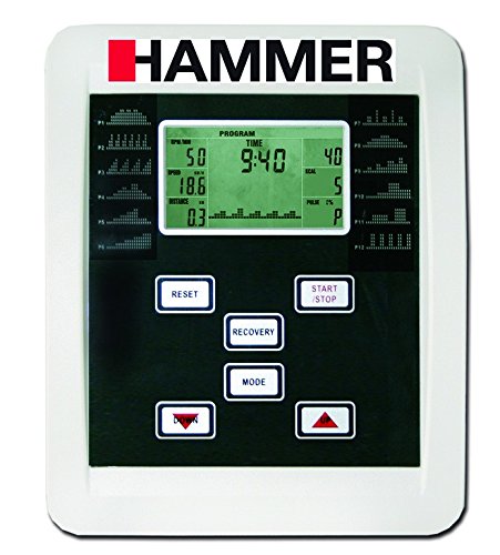 Hammer Heimtrainer Cardio T1, Weiß/schwarz, 4851 - 4
