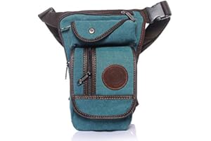 XIEBEN Beintasche Motorrad Canvas Reitertasche Bein Bauchtasche Drop Tasche Hüfttasche Leg Bag