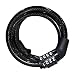 AllExtreme Multipurpose Number Lock for Bikes, Helmets and Luggage (Black), 3.6 feet/42 Inches Length for ease in locking objects at distances. RS.145.00