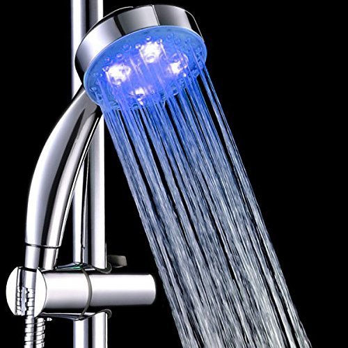 Vicloon LED Brause Duschkopf Farbwechsel Automatic Wellnessbrause Handbrause für Badezimmer - 3