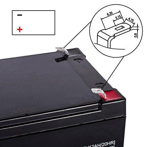 ECTIVE EBC-Serie | Zyklenfester 12V Bleiakku | 10 Varianten: 9Ah – 50Ah |Wartungsfreier Blei-AGM-Akku, Blei-Vlies-Akku, AGM-Akku, Bleigelakku, Blei-Akku, Blei-Batterie für höchste Anforderungen (9 Ah) - 2