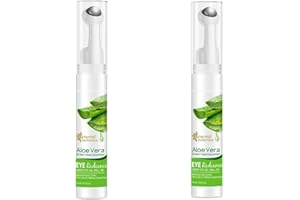 RKBROTHERS Oriental Botanics Aloe Vera, Green Tea & Cucumber Eye Radiance Under Eye Gel Roll on, 15ml (Pack of 2)