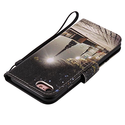 Para IPHONE 7   4 7  pulgadas  funda Flip cover funda piel  Tarjetero  funda piel cartera Executive Dise  o   Polvo Conector blanco 6