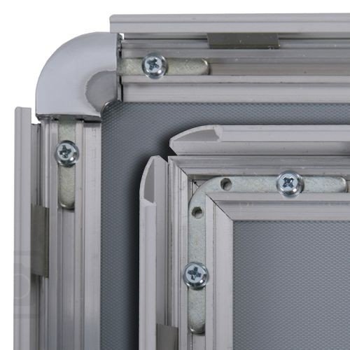 Klapprahmen / Plakatrahmen CLASSIC DIN A4 25mm Profil - 3