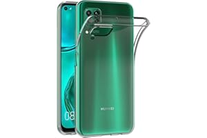 AICEK Funda Compatible Huawei P40 Lite/Nova 6 SE/Nova 7i, Transparente Silicona Fundas para Huawei P40 Lite Carcasa Silicona Funda Case (6,4 Pulgadas)