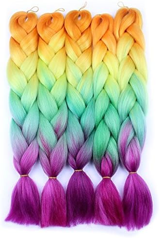 CXYP 24inch Jumbo Braid Hair Synthetic Twists Braiding Hair Extension 3pcs